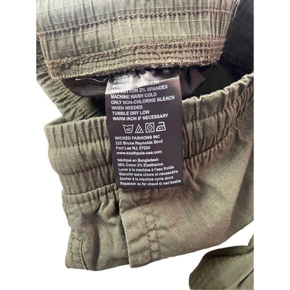 Southpole Womens Green Flex The Movement Stretch Jogger Pants Size Large - Picture 2 of 10